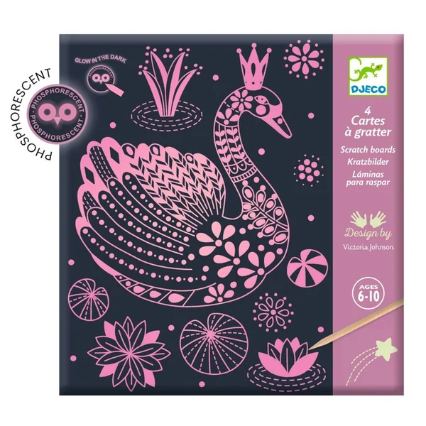 Cartes à gratter : Monde merveilleux - Djeco