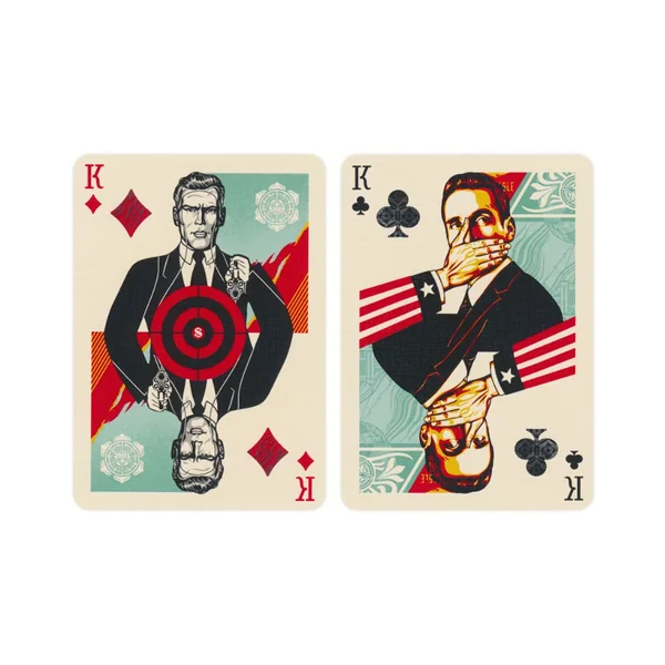 Cartes à jouer Theory11 - Obey Gold