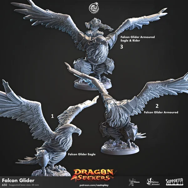 Cast n Play - Dragon Seekers - Faucons Planeurs