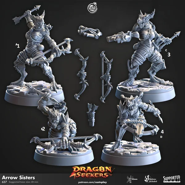 Cast n Play - Dragon Seekers - Set Complet