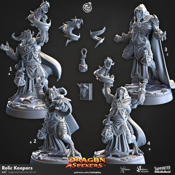 Cast n Play - Dragon Seekers - Set Complet