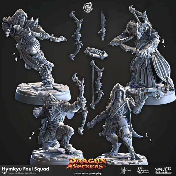 Cast n Play - Dragon Seekers - Set Complet