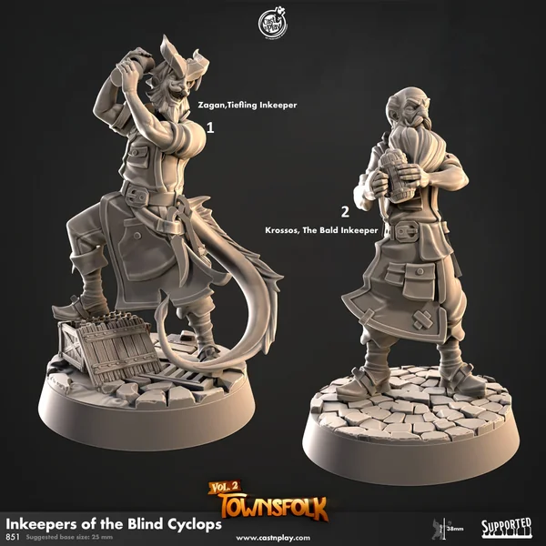 Cast n Play - Les Villageois Tome 2 - Set Complet