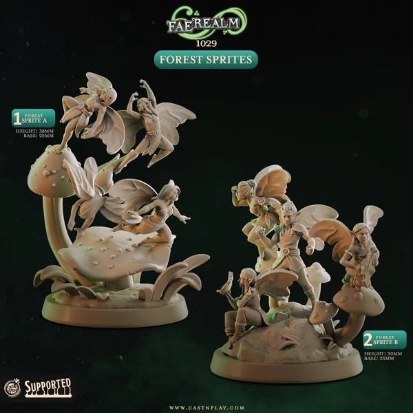 Cast n Play - Royaume Féerique - Set Complet