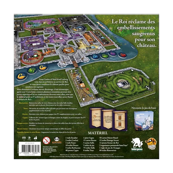 Castles of Mad King Ludwig - Extensions