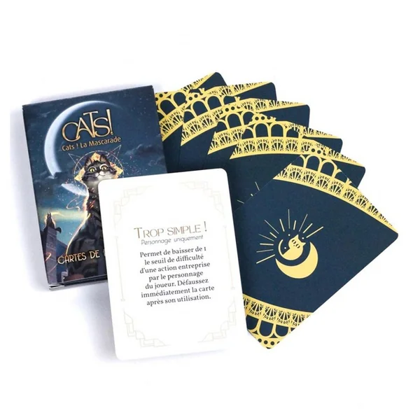 Cats ! La Mascarade - Cartes de Faveur Deluxe