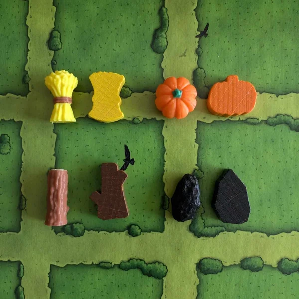 Caverna - Jetons de ressource 3D