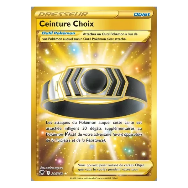 Ceinture Choix – Astres Radieux – 211/189