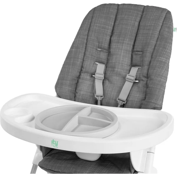 Chaise haute pliante Sun Valley™ Grey 6m+ jusqu'à 15 kg