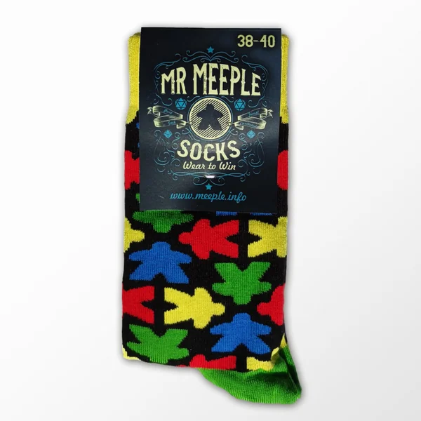 Chaussettes - Meeples Colorés