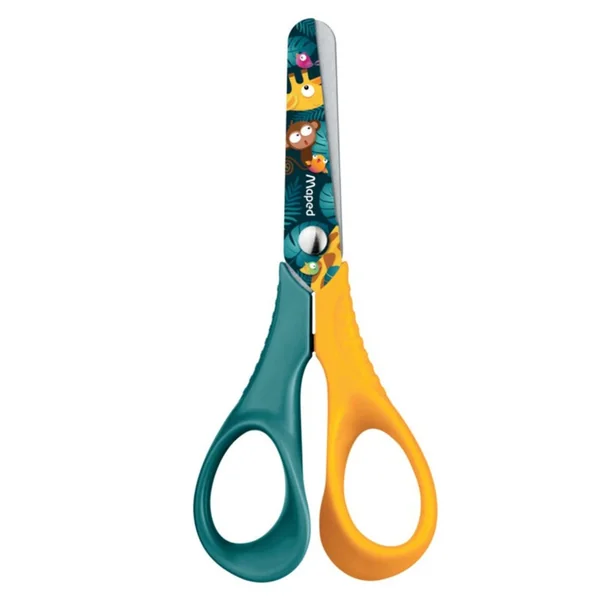 Ciseaux bouts ronds 12 cm Jungle Fever - Maped