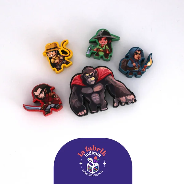 Clank expedition Le temple du seigneur singe - Pack de Stickers