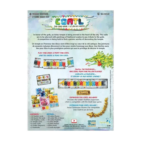Coatl Le jeu de cartes