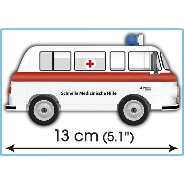 Cobi 24595 Barkas B1000 SMH3 ambulance