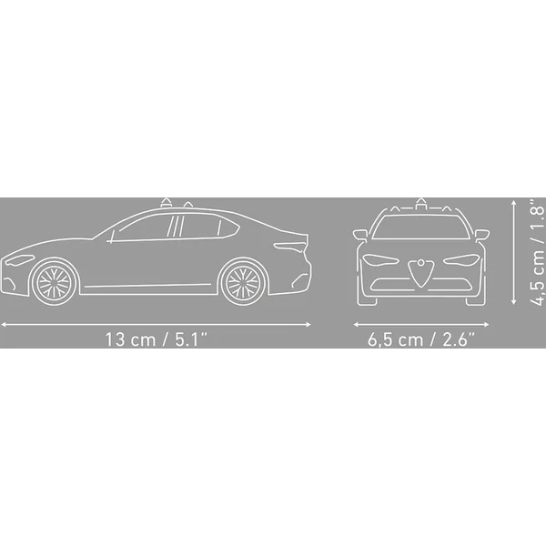 Cobi 24657 Alfa Romeo Giulia Quadrifoglio Garde des Finances, 1:35, 97 k