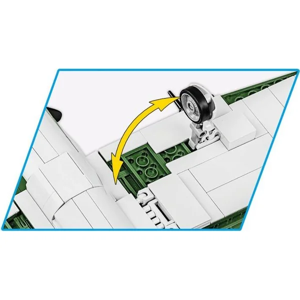 Cobi 5737 II WW P-47 Thunderbolt, 1:32, 477 p, 1 f