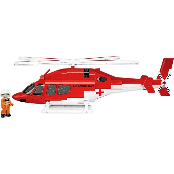 Cobi Bell 429 Hélicoptère de secours, 1:48, 248 pcs