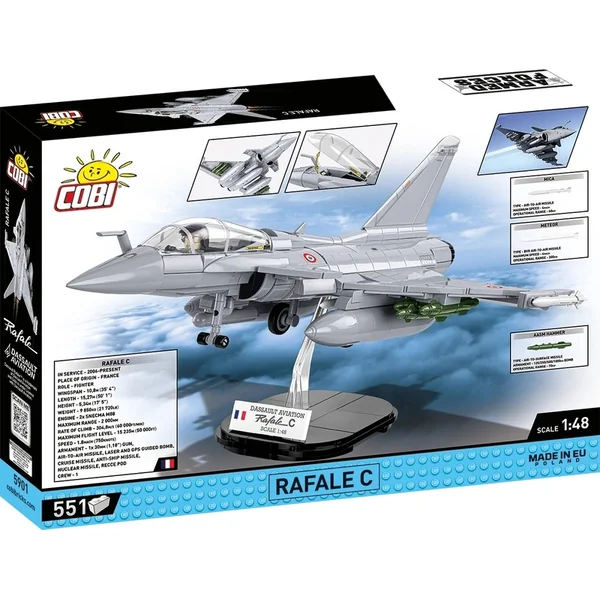 Cobi Forces Armées Dessault Rafale C, 1:48, 538 k