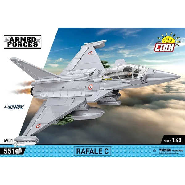 Cobi Forces Armées Dessault Rafale C, 1:48, 538 k