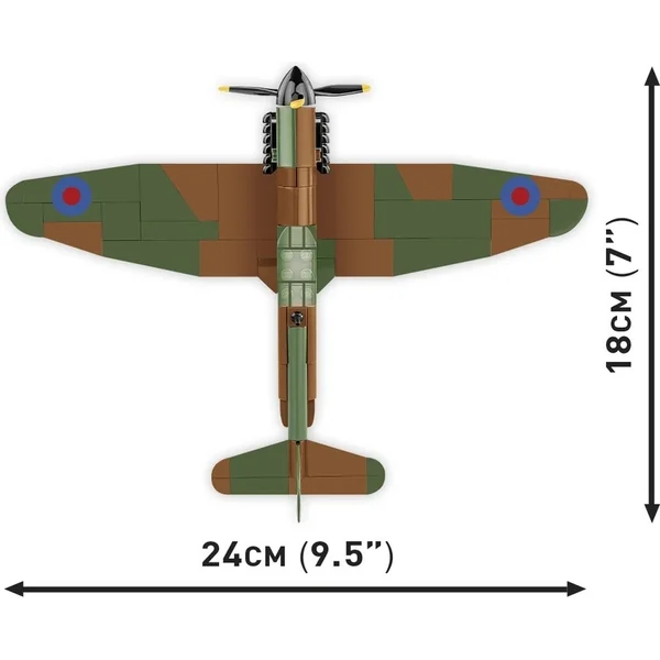 Cobi II WW Supermarine Spitfire Mk. I N3200 (WM), 1:48, 146 k