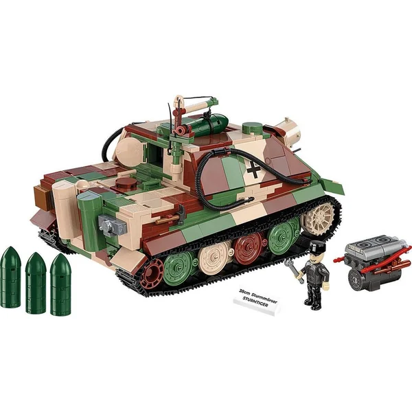 Cobi Sturmtiger 38 cm RW61 Sturnmorser Tiger, 1:28, 1115 k, 1 f