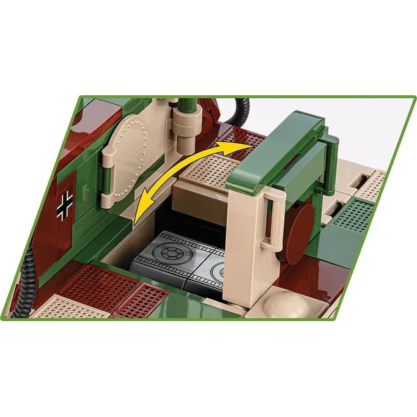 Cobi Sturmtiger 38 cm RW61 Sturnmorser Tiger, 1:28, 1115 k, 1 f