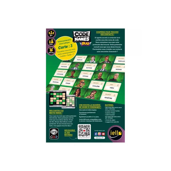 Codenames Duo - Nouvelle Édition