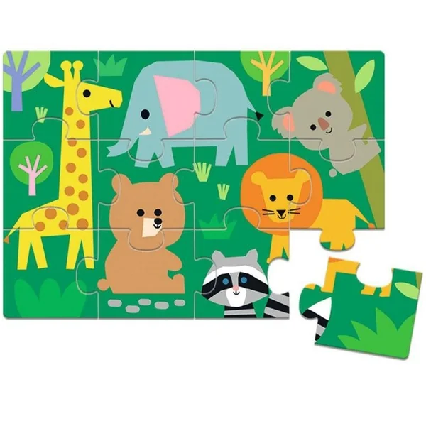 Coffret 5 Jeux Animaux de la savane - Djeco