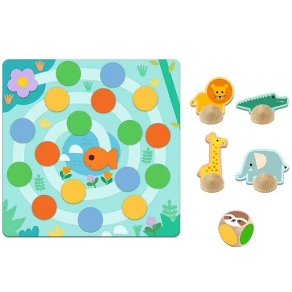 Coffret 5 Jeux Animaux de la savane - Djeco