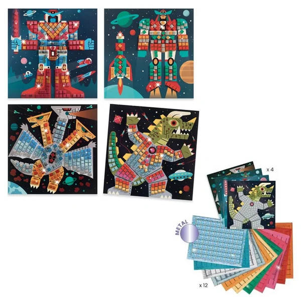 Coffrets Mosaïques Space battle - Djeco