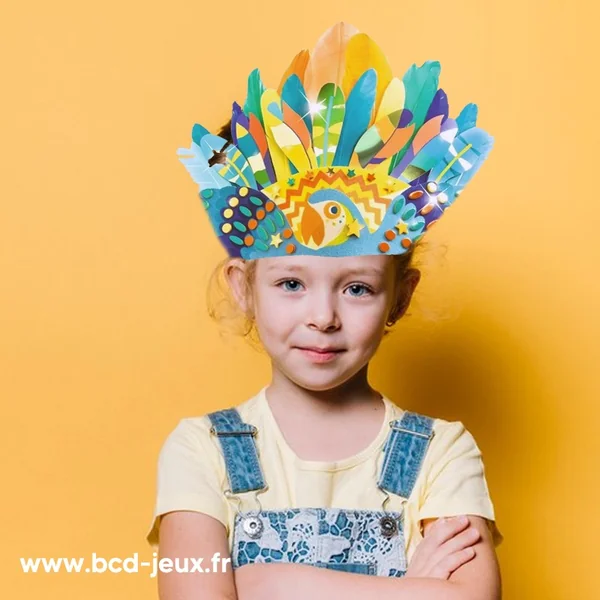 Coiffe à créer Carnaval de Rio DIY - Djeco