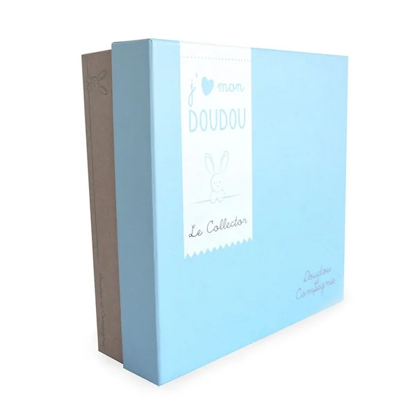 Collector Ours bleu 24cm - Doudou et Compagnie