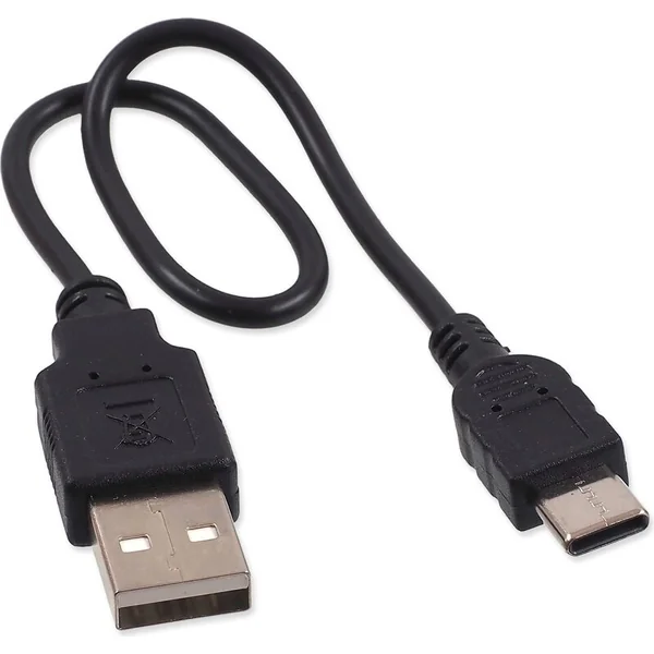 Collier Dog Fantasy USB LED en nylon lumineux M-L vert 2,5x45-65cm