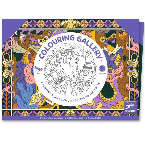 Colouring Gallery : Héroïques - Djeco