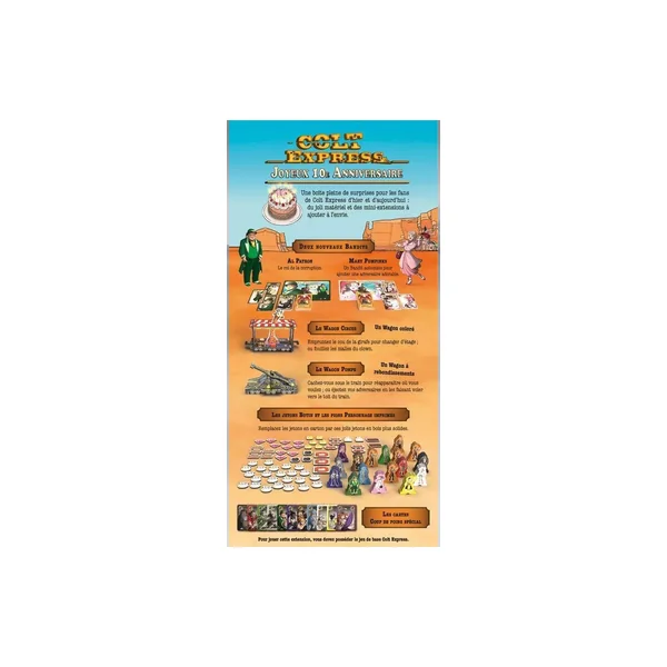 Colt Express : Joyeux 10e Anniversaire - Extension