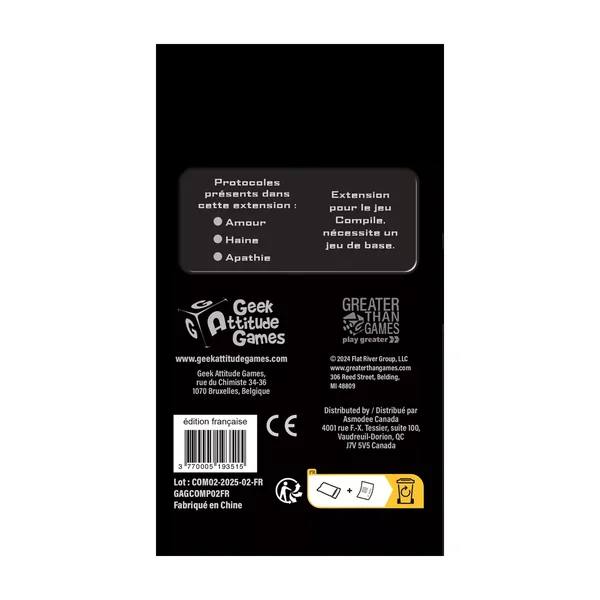 Compile : Aux 1 Émotions - Extension