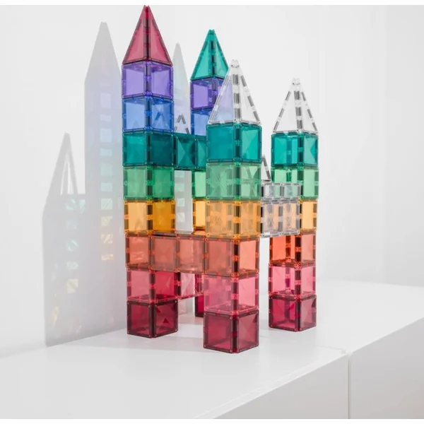 CONNETIX® Ensemble de carrés pastel magnétique 40 pièces