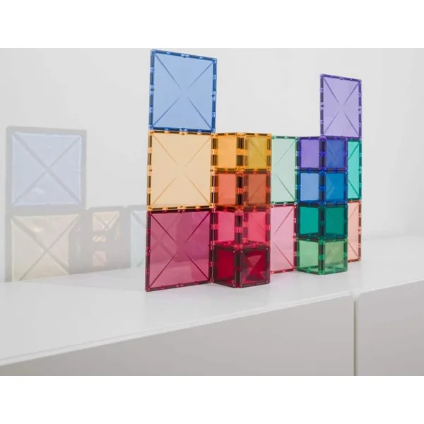 CONNETIX® Ensemble de carrés pastel magnétique 40 pièces