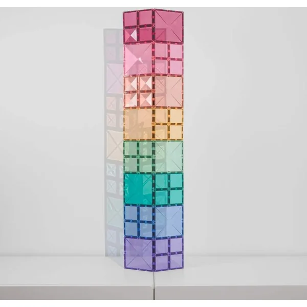 CONNETIX® Ensemble de carrés pastel magnétique 40 pièces