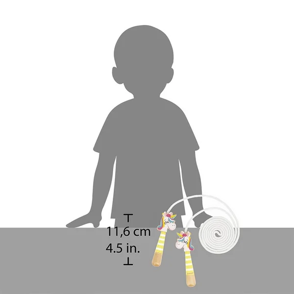 Corde à sauter Licorne Applepop - Janod