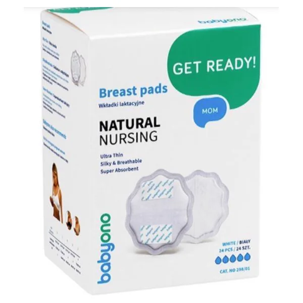 Coussinets d'allaitement 24 pcs