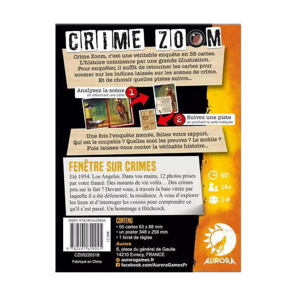 Crime Zoom : Fenêtre sur Crime