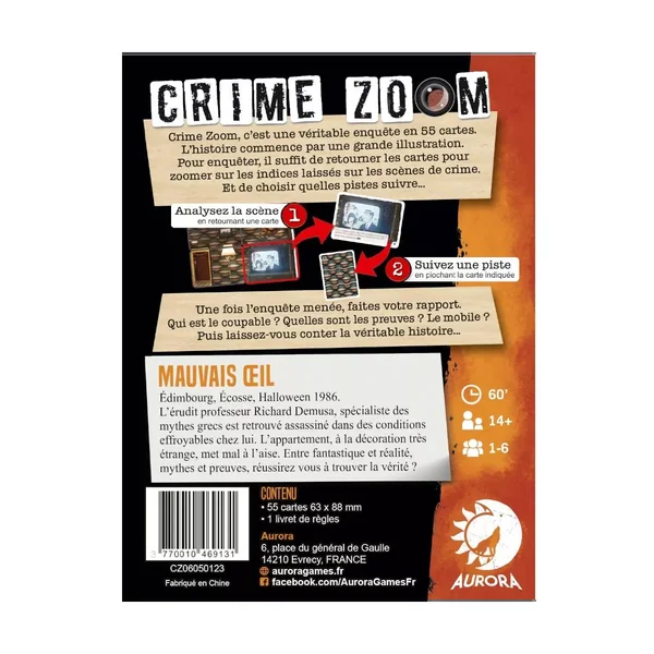 Crime Zoom : Mauvais Oeil