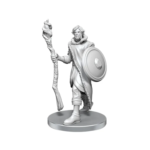 Critical Role Unpainted Miniatures: Mollymauk Tealeaf & Caduceus Clay