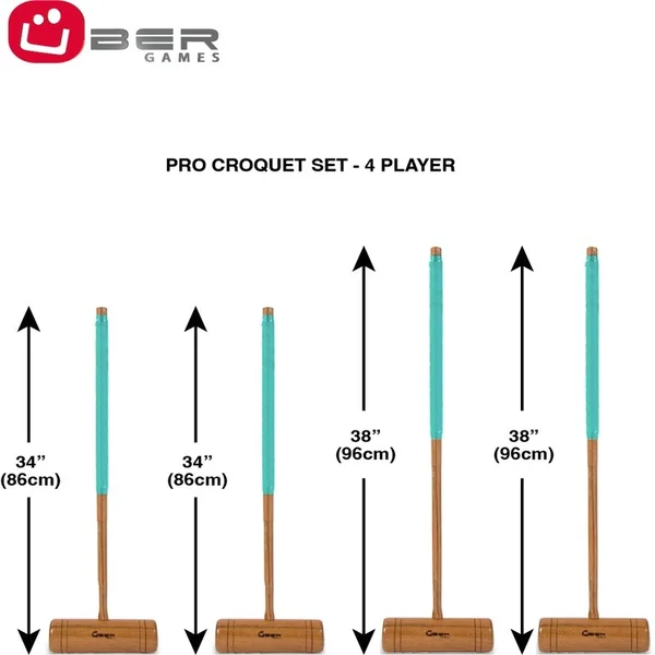 Croquet Pro - 4 joueurs - UBER GAMES