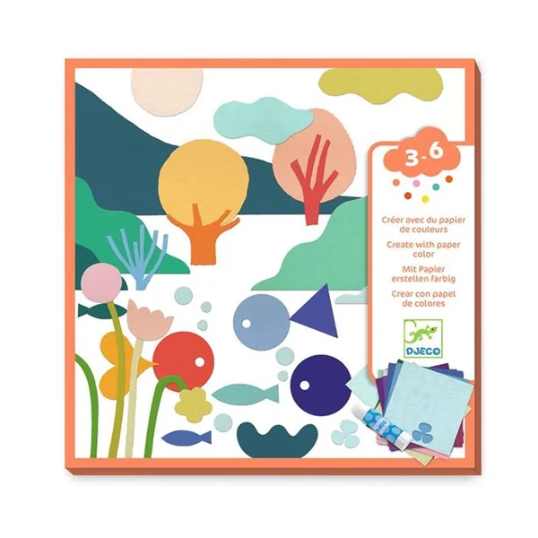 Créer avec du papier : Les petits papiers - Djeco