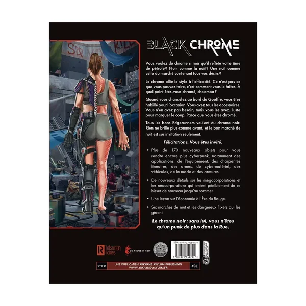 Cyberpunk Red : Black Chrome