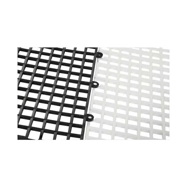 Dalles clipsables 124 cm- Tapis d'échecs et dames géant