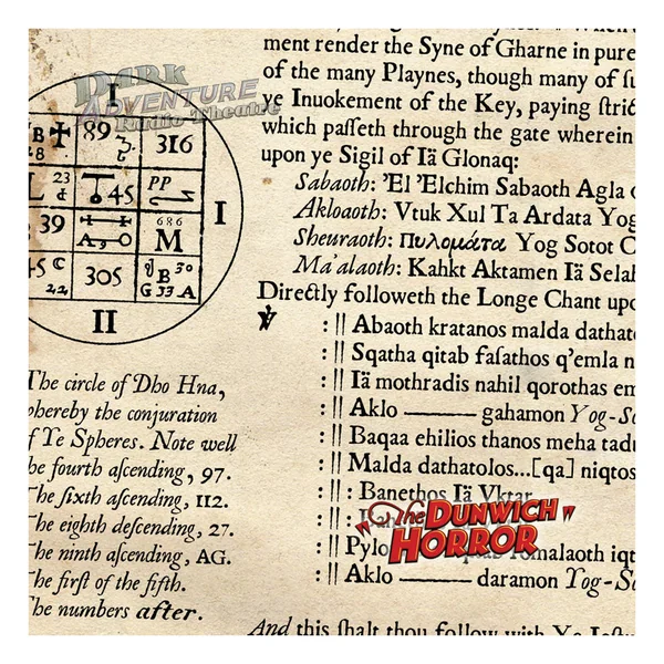 Dark Adventure Radio Theatre - The Dunwich Horror