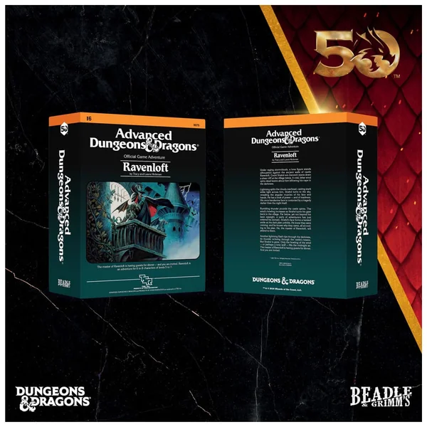 D&D Classic Module Dice Set - Ravenloft